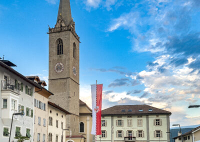 Ansicht Marktplatz Kaltern an der Südtiroler Weinstraße